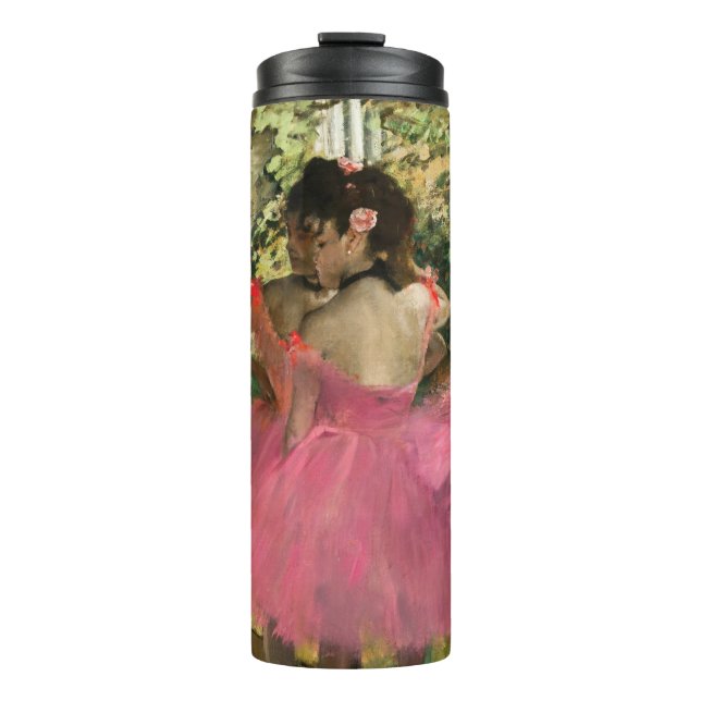 Edgar Degas - Tänzer in Rosa Thermosbecher (Vorderseite)