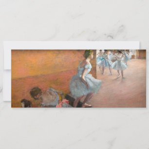 Edgar Degas - Tänzer Klettern auf einer Treppe Einladung
