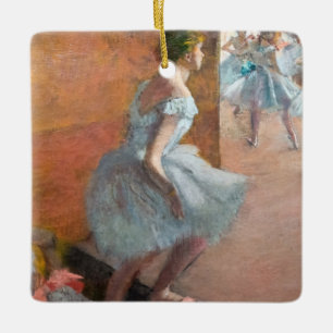 Edgar Degas - Tänzer Klettern auf einer Treppe Keramikornament