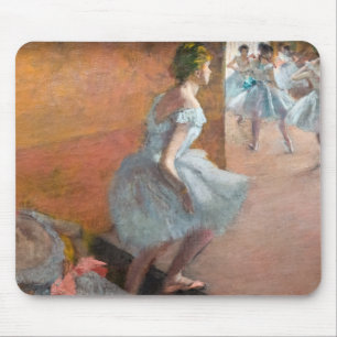 Edgar Degas - Tänzer Klettern auf einer Treppe Mousepad