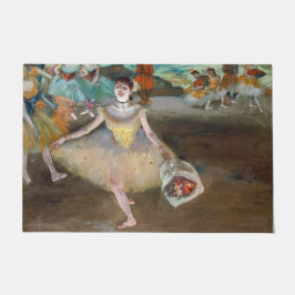 Edgar Degas - Tänzer mit Bouquet, Bowing auf Bühne Fußmatte