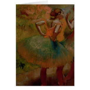 Edgar Degas   Tänzer mit grünen Röcken