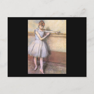 Edgar Degas Tänzerin an der Bar Postkarte