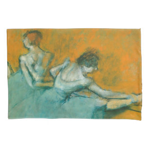 Edgar Degas Tänzerinnen an der Stange Druck: Balle Kissenbezug