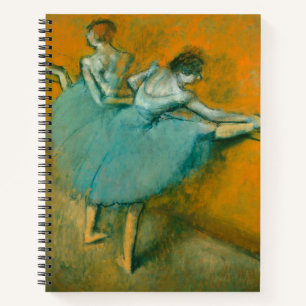 Edgar Degas Tänzerinnen an der Stange Druck: Balle Notizbuch
