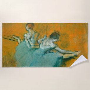 Edgar Degas Tänzerinnen an der Stange Druck: Balle Strandtuch