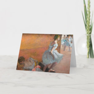 Edgar Degas - Tänzerinnen auf einer Treppe Karte