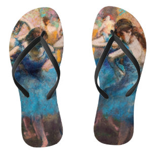 Edgar Degas - Tänzerinnen in blau Flip Flops