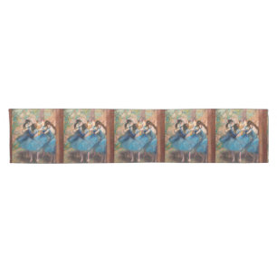 Edgar Degas - Tänzerinnen in blau Kurzer Tischläufer