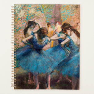 Edgar Degas - Tänzerinnen in blau Planer