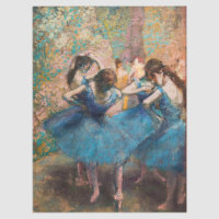 Edgar Degas - Tänzerinnen in Blau