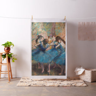 Edgar Degas - Tänzerinnen in blau Stoff