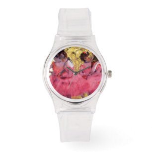 Edgar Degas - Tänzerinnen in Rosa - Balletttanzlie Armbanduhr