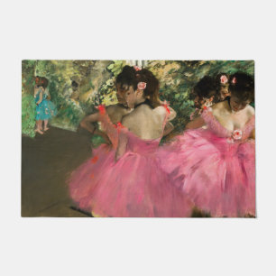 Edgar Degas - Tänzerinnen in Rosa Fußmatte