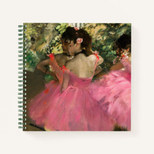 Edgar Degas - Tänzerinnen in Rosa Notizbuch