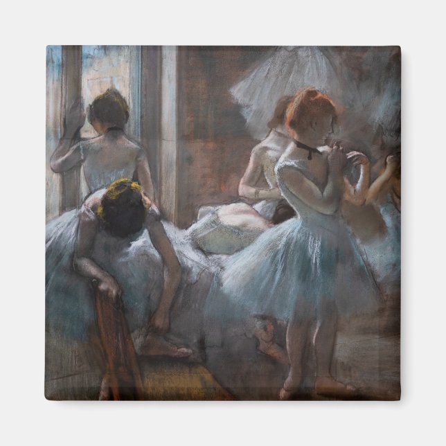 Edgar Degas - Tänzerinnen Magnet (Vorne)