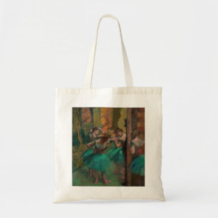Edgar Degas - Tänzerinnen, Rosa und Grün Tragetasche