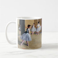 Edgar Degas - Tanzfoyer, Oper rue Le Peletier