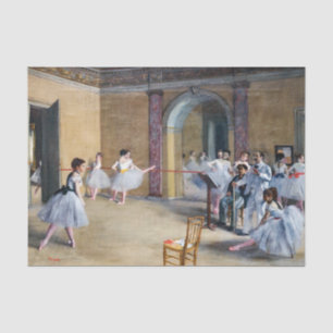 Edgar Degas - Tanzfoyer, Oper rue Le Peletier Seidenpapier