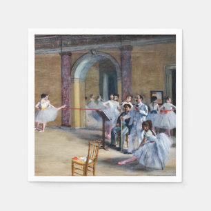 Edgar Degas - Tanzfoyer, Oper rue Le Peletier Serviette