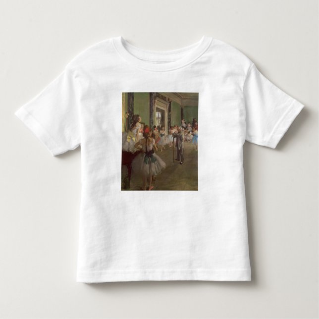 Edgar Degas| Tanzklasse, c.1873-76 Kleinkind T-shirt (Vorderseite)