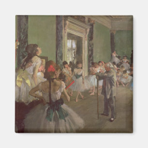 Edgar Degas Tanzklasse, c.1873-76 Magnet