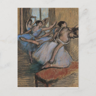 Edgar Degas | Tanzklasse II Postkarte