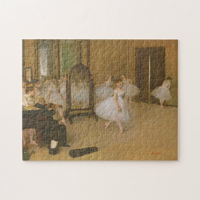 Edgar Degas Tanzklasse Puzzle (Horizontal)