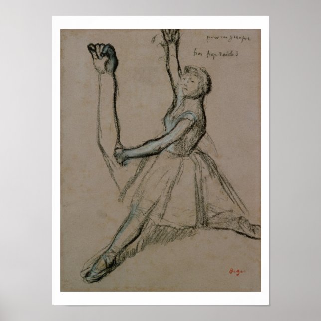 Edgar Degas | Tanzstudium Poster (Vorne)