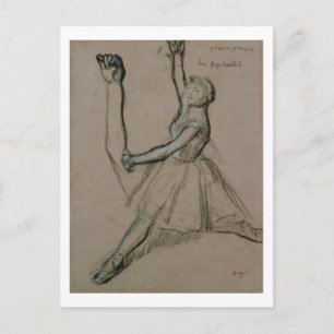 Edgar Degas   Tanzstudium Postkarte