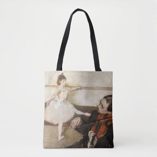 Edgar Degas. Tanzunterricht. Vintager Impressionis (Vorderseite)
