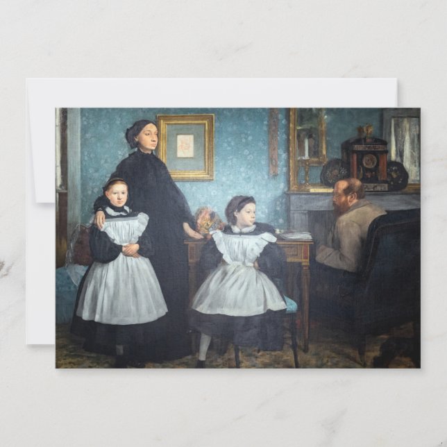 Edgar Degas - The Bellelli Family Einladung (Vorderseite)