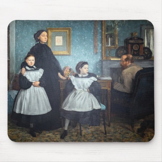 Edgar Degas - The Bellelli Family Mousepad (Vorne)