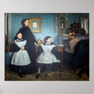 Edgar Degas - The Bellelli Family Poster