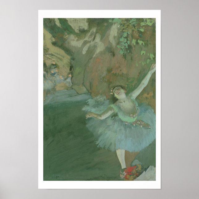 Edgar Degas | The Bow of the Star, c.1880 Poster (Vorne)