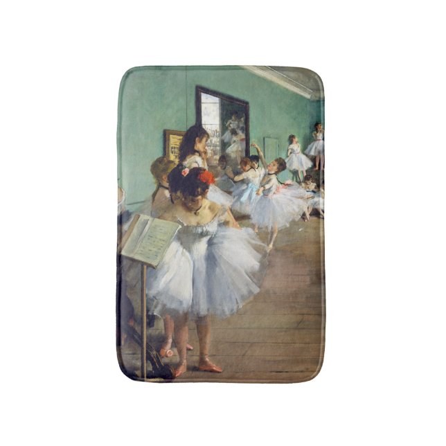 Edgar Degas - The Dance Class Badematte (Vorderseite Vertikal)