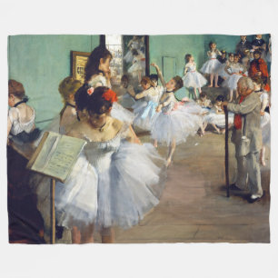 Edgar Degas - The Dance Class Fleecedecke