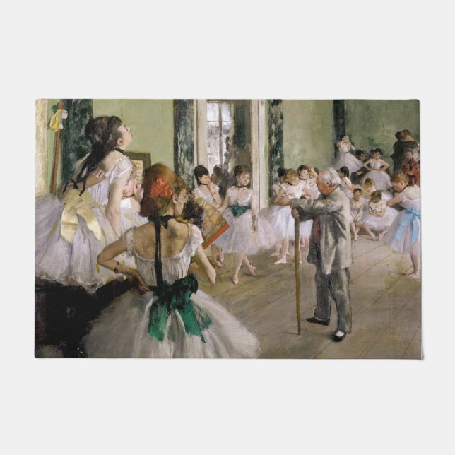 Edgar Degas - The Dance Class Fußmatte (Vorderseite)