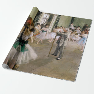 Edgar Degas - The Dance Class Geschenkpapier