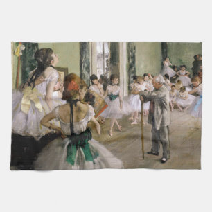 Edgar Degas - The Dance Class Geschirrtuch