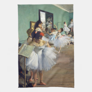 Edgar Degas - The Dance Class Geschirrtuch