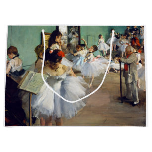 Edgar Degas - The Dance Class Große Geschenktüte