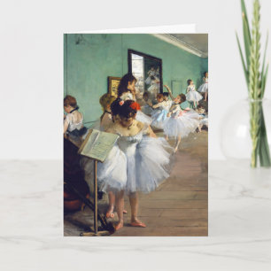 Edgar Degas - The Dance Class Karte