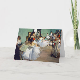 Edgar Degas - The Dance Class Karte