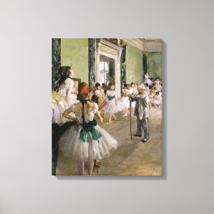 Edgar Degas - The Dance Class Leinwanddruck