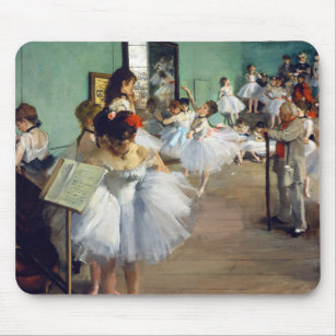 Edgar Degas - The Dance Class Mousepad