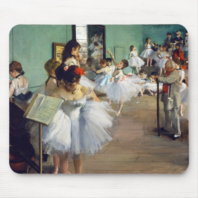 Edgar Degas - The Dance Class Mousepad (Vorne)