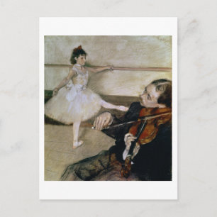 Edgar Degas   The Dance Lesson, c.1879 Postkarte