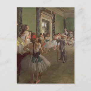 Edgar Degas   The Dancing Class, c.1873-76 Postkarte