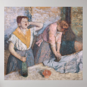 Edgar Degas   The Laundress, c.1884 Poster